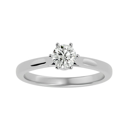 Veil of eterntiy diamond engagement ring