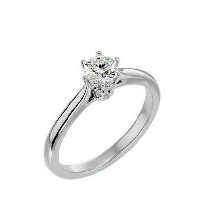 Veil of eterntiy diamond engagement ring