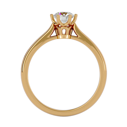 Veil of eterntiy diamond engagement ring