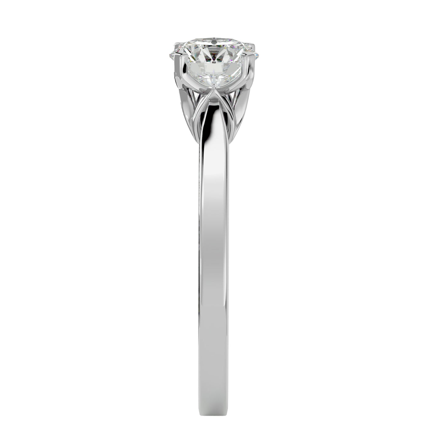 Forever Flame diamond engagement ring