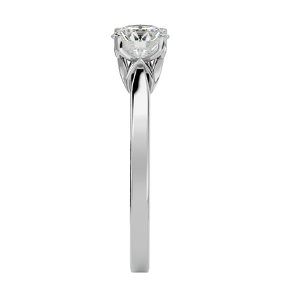 Forever Flame diamond engagement ring
