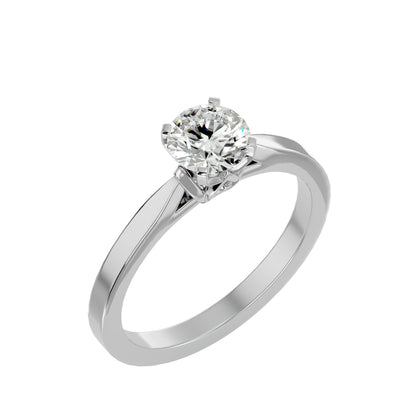 Forever Flame diamond engagement ring