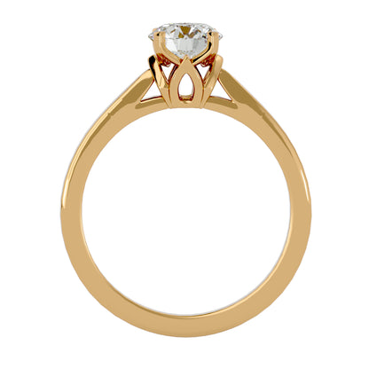Forever Flame diamond engagement ring
