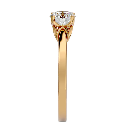 Forever Flame diamond engagement ring