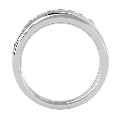 Diagonal Men's ring