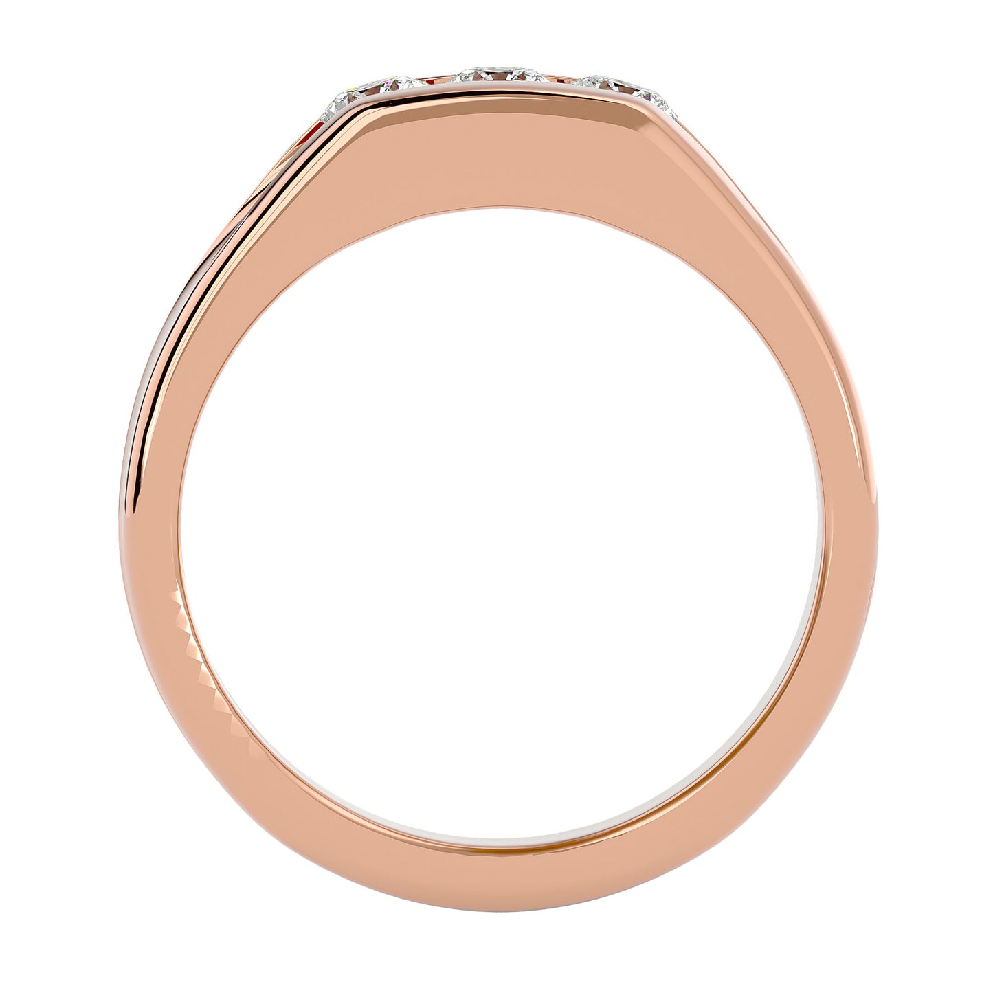 3 stone Men's ring