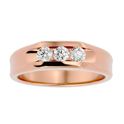 3 stone Men's ring