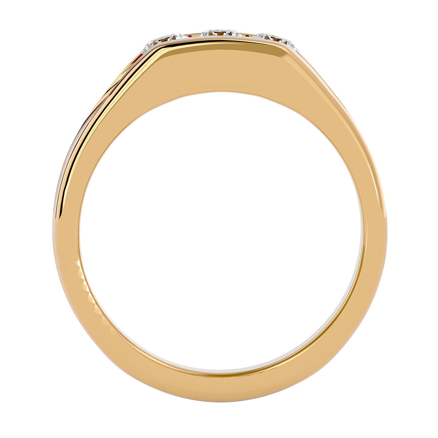 3 stone Men's ring