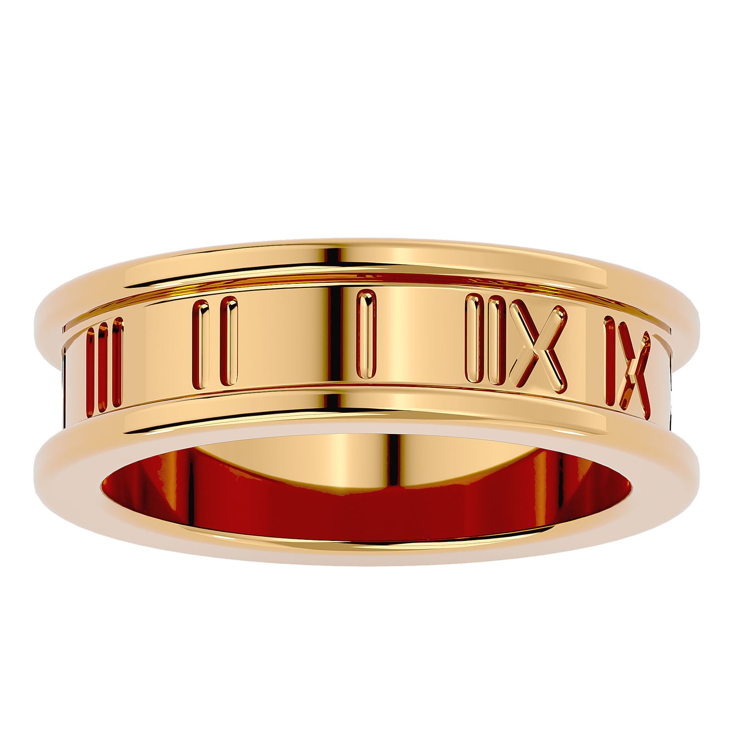 Engraving men's ring