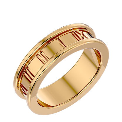 Engraving men's ring