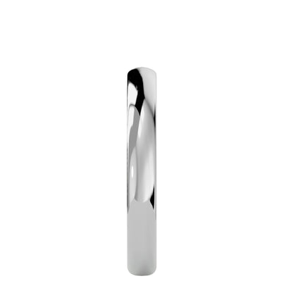 Plain dome men's ring