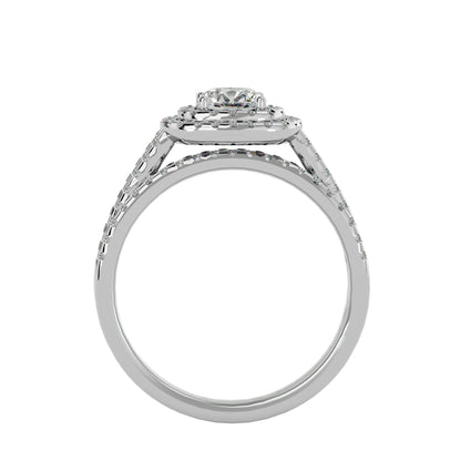 Elle engagement ring & matching band