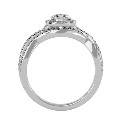 Alexa engagement ring & matching band