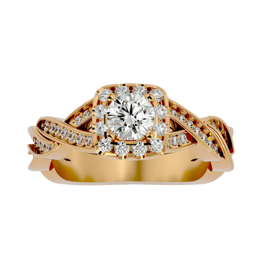 Ashley engagement ring & matching band