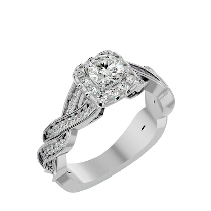 Ashley engagement ring & matching band