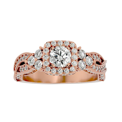 Regalia engagement ring & matching band