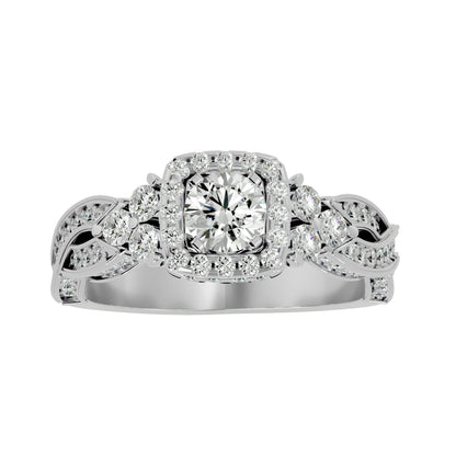Regalia engagement ring & matching band