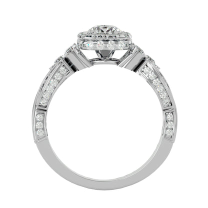 Regalia engagement ring & matching band
