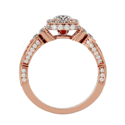 Regalia engagement ring & matching band
