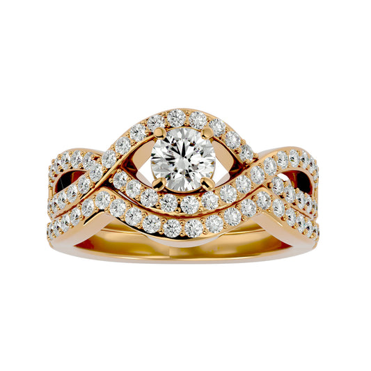 Prestigia engagement ring & matching band