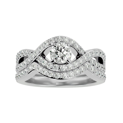 Prestigia engagement ring & matching band