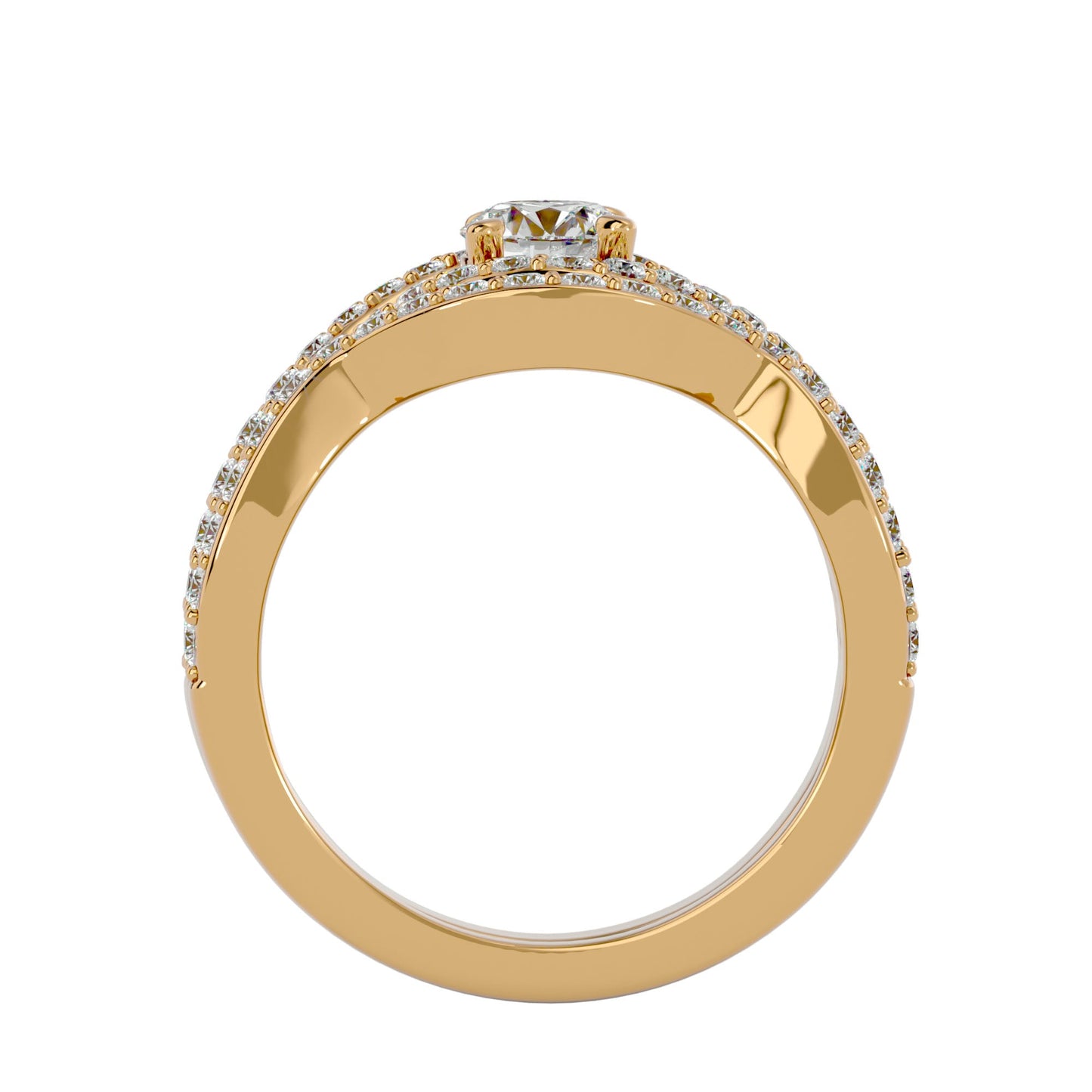 Prestigia engagement ring & matching band
