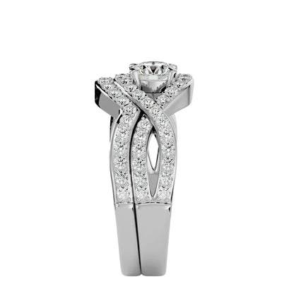 Prestigia engagement ring & matching band