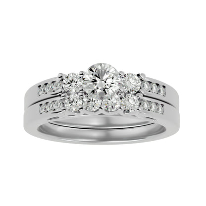 Majestic Love engagement ring & matching band