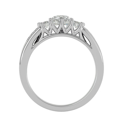 Majestic Love engagement ring & matching band