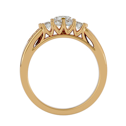 Majestic Love engagement ring & matching band