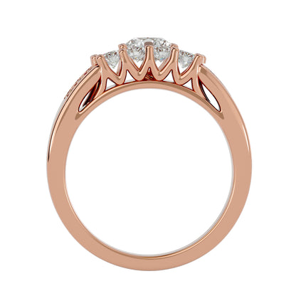 Majestic Love engagement ring & matching band