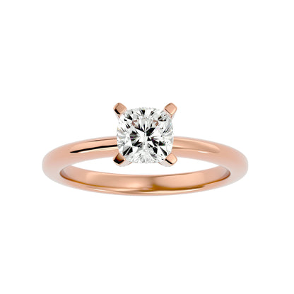 Emerald diamond criss-cross engagement ring