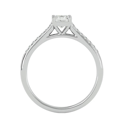 Elite side stone engagement ring