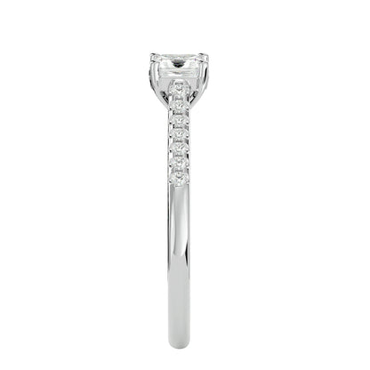 Elite side stone engagement ring