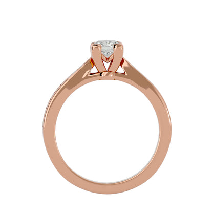Eclipse diamond Engagement ring