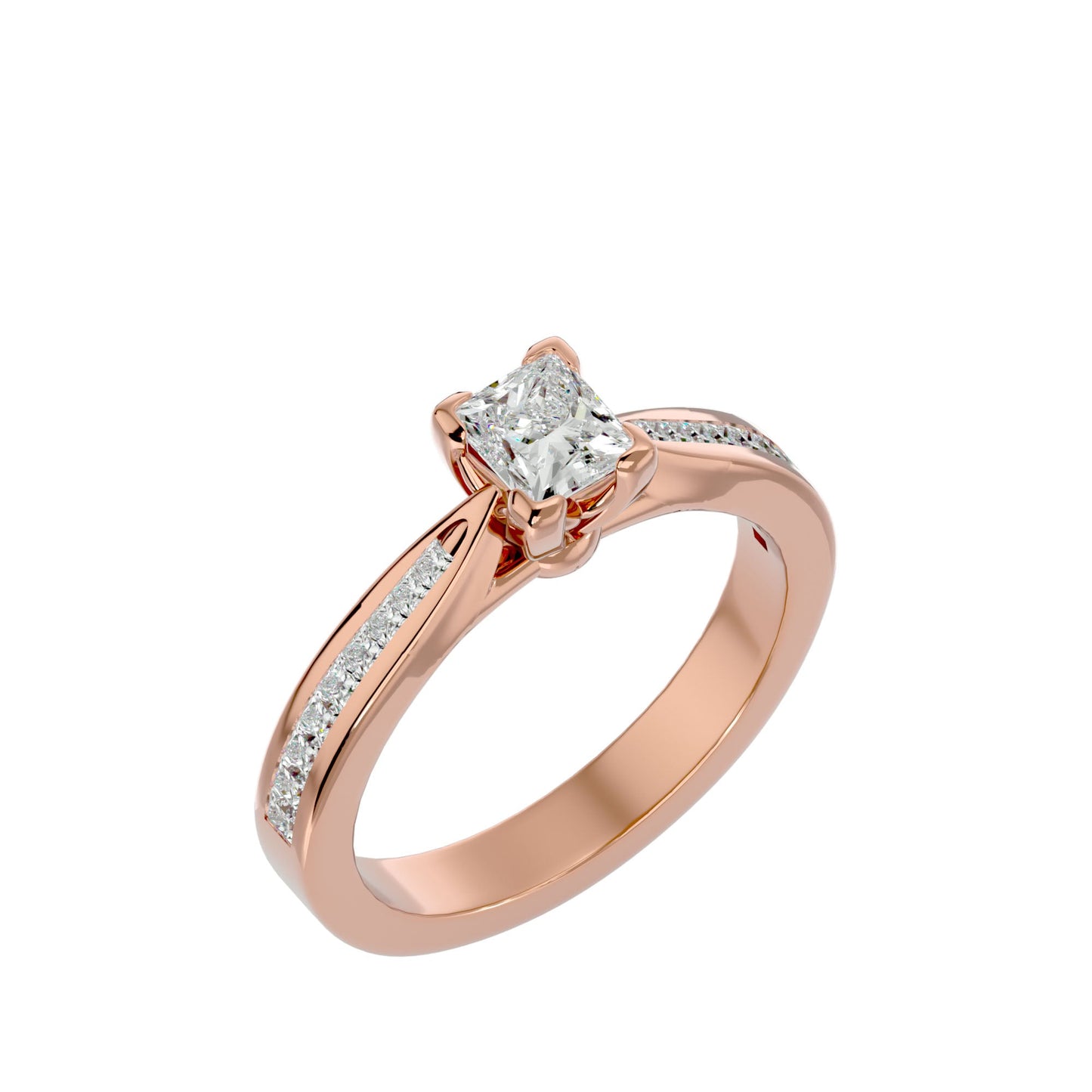 Eclipse diamond Engagement ring