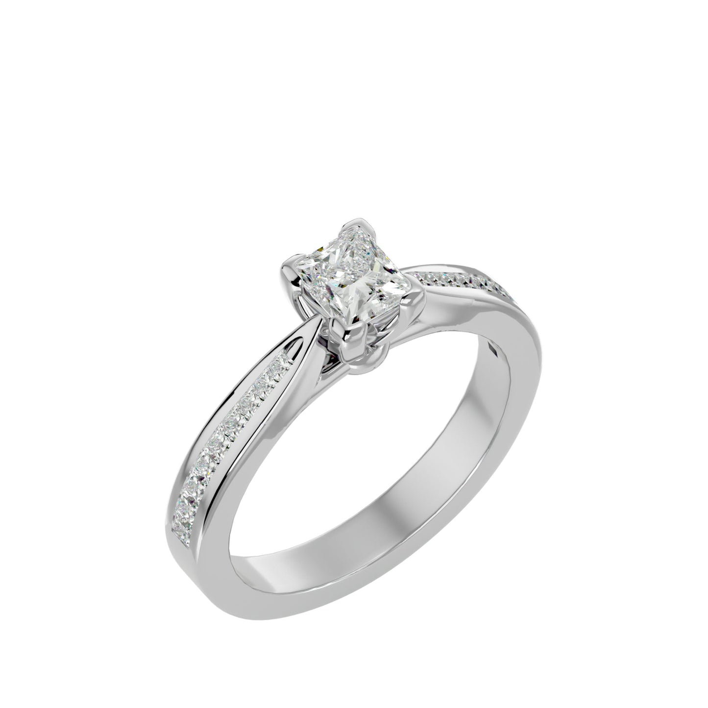 Eclipse diamond Engagement ring