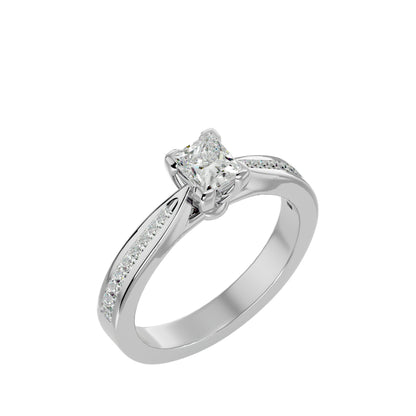 Eclipse diamond Engagement ring