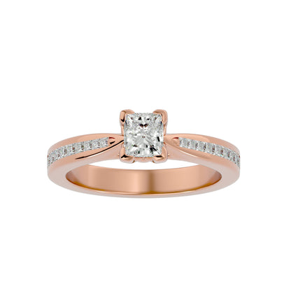 Eclipse diamond Engagement ring