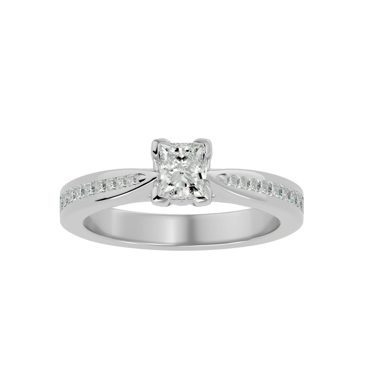 Eclipse diamond Engagement ring