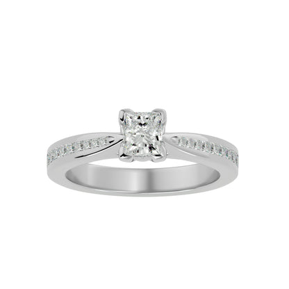 Eclipse diamond Engagement ring