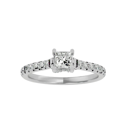 Infinite shine diamond engagement ring