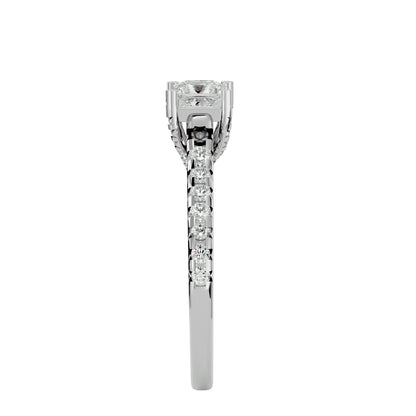 Infinite shine diamond engagement ring