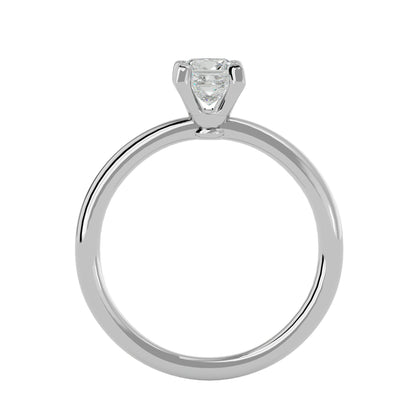 Hester petite diamond engagement ring