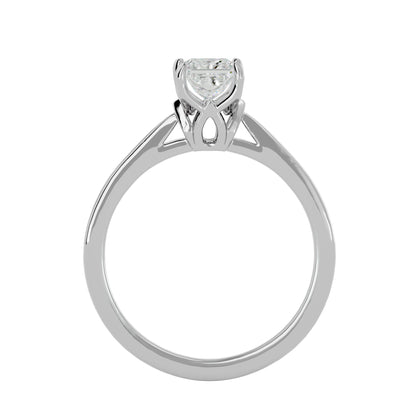 Magnolia Solitaire diamond engagement ring
