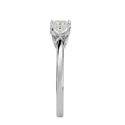 Magnolia Solitaire diamond engagement ring