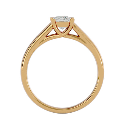 Criss Cross diamond engagement ring