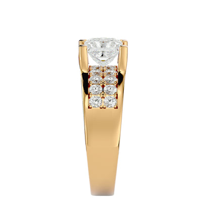 Ines Princess diamond engagement ring
