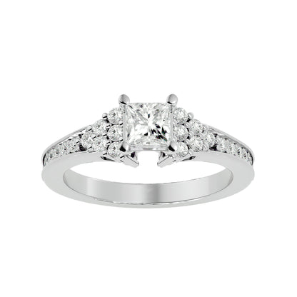 Katia Princess diamond engagement ring