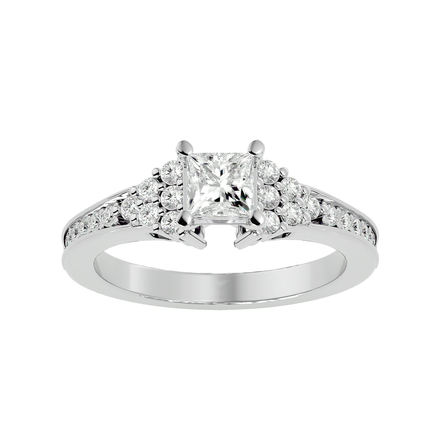Katia Princess diamond engagement ring